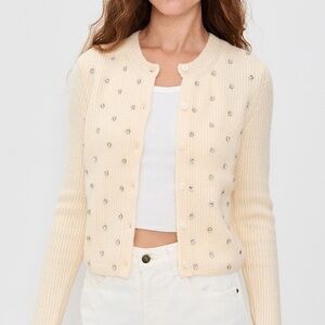 DAZE muse embellished cardigan